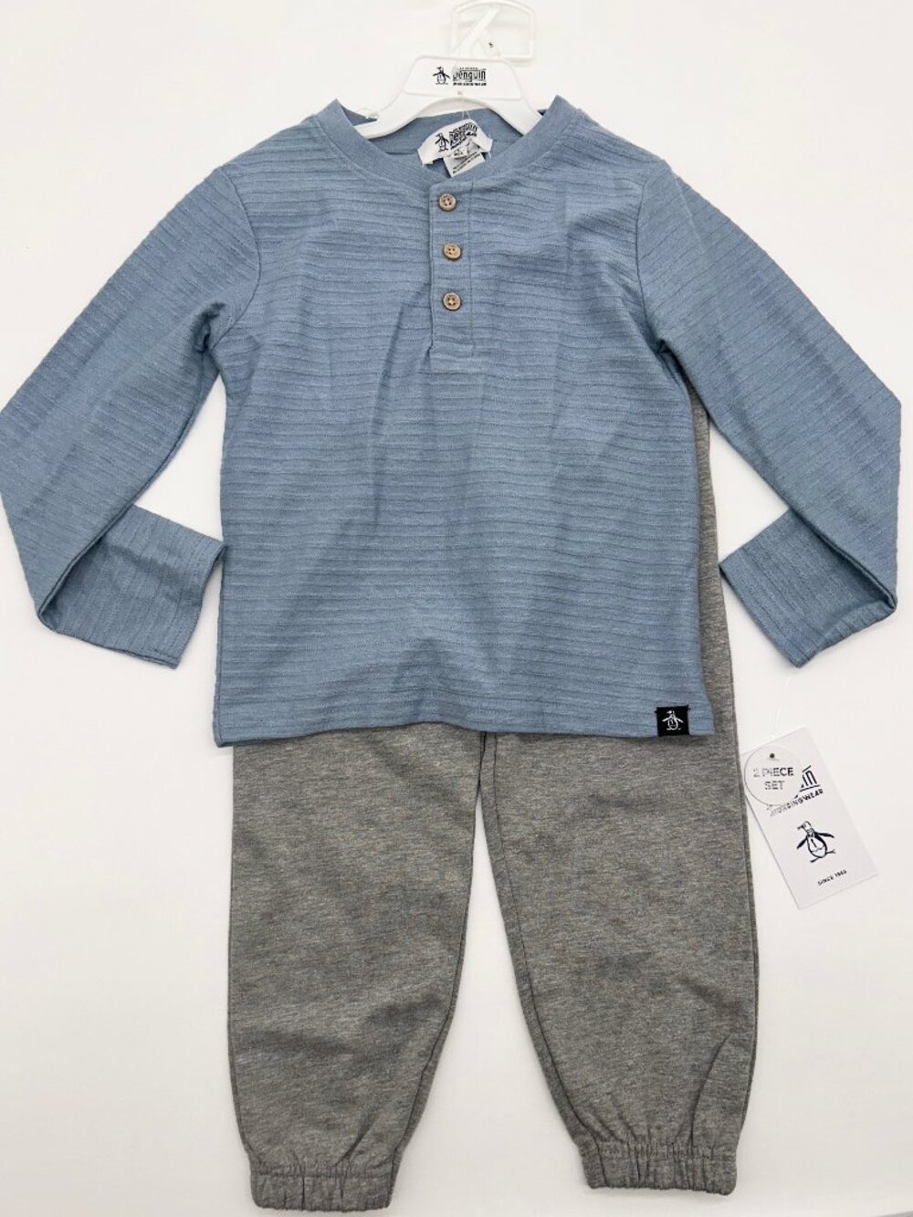 Penguin Boys Size 5 2pc Lounge Outfit Set NWT
